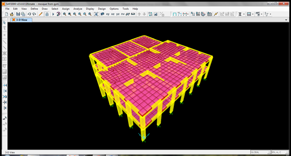 Design of a Habitation Compound in a Difficult Soil