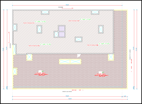 Design of a Habitation Compound in a Difficult Soil