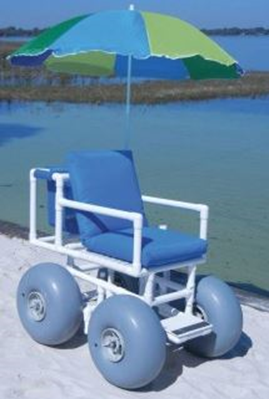 Solar Powered Ergonomic Beach Wheel Chair: Mobility For Physically Challenged